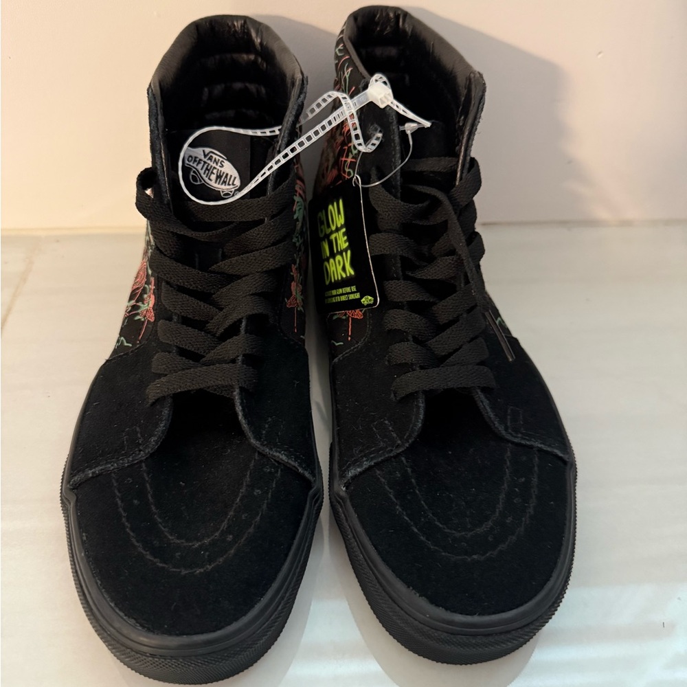 Vans Black Floral High-Tops